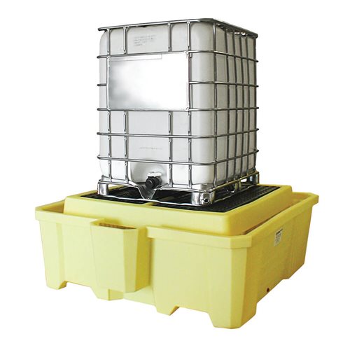 IBC Tote Spill Containment Pallet 2000i, Yellow