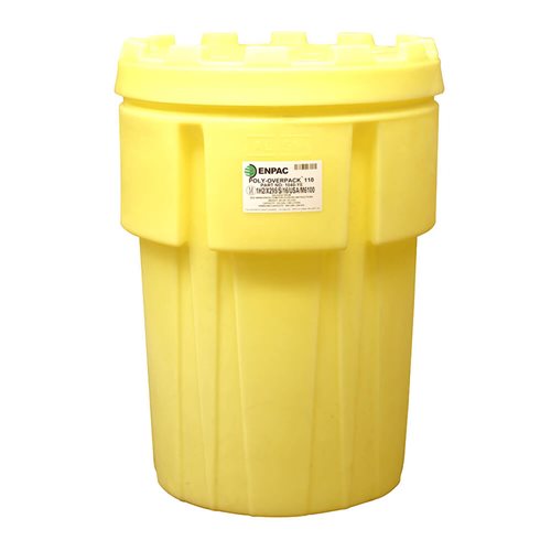 Poly-Overpack 110 Salvage Drum, Yellow