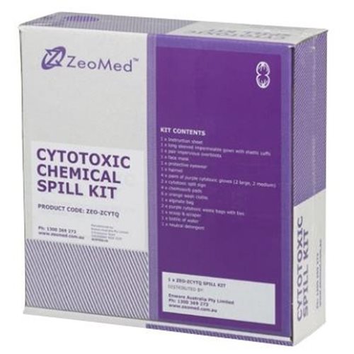 Zeomed Cytotoxic Chemical Spill Kit - Box