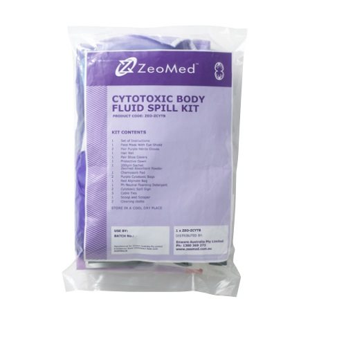 Zeomed Cytotoxic Body Fluid Spill Kit - Bag