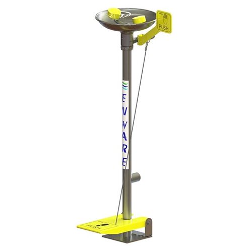 Emergency Eye/Face Wash Pedestal Mounted Hand/Foot Operated