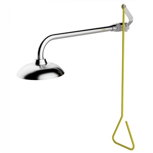 Emergency Wall Mounted Hand Operated Deluge Shower